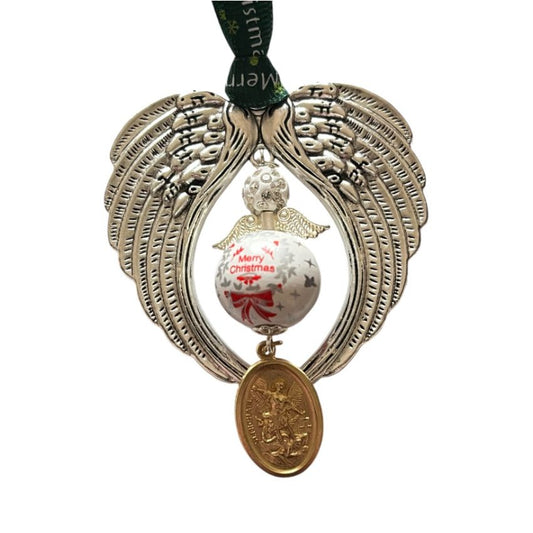 Archangel Michael Christmas Wing Chime