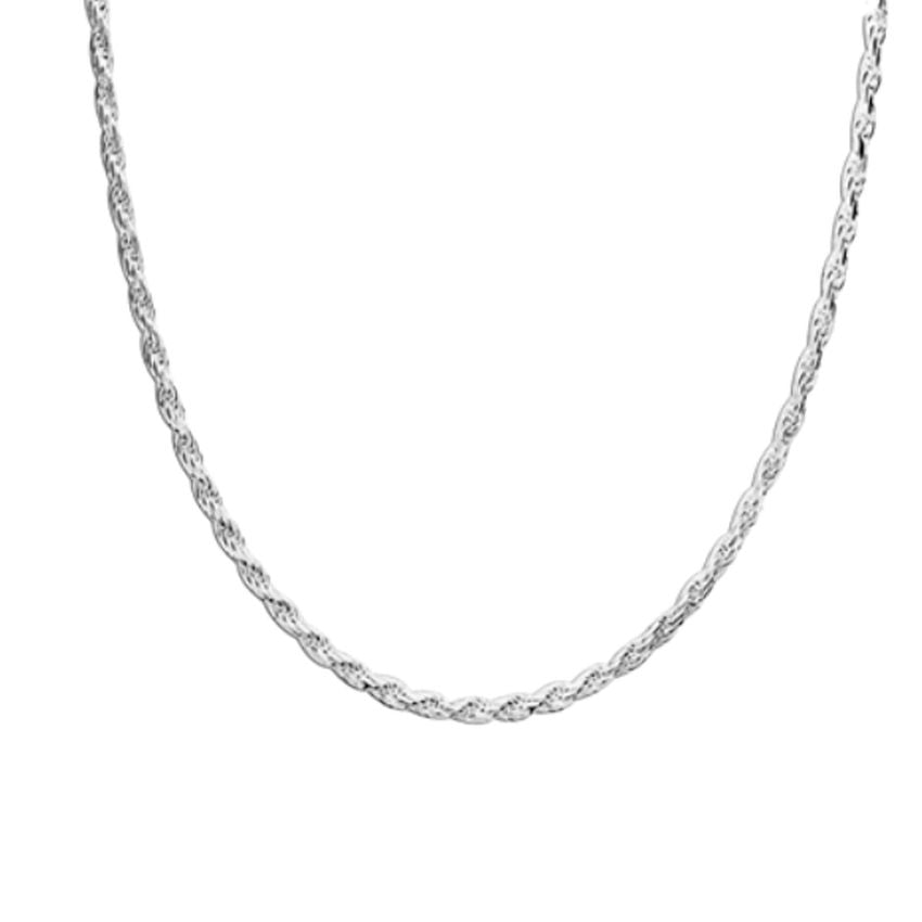 Sterling Silver Twisted Rope Chain
