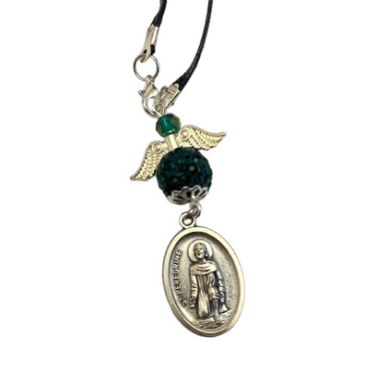 St Peregrine Medal Car Angel