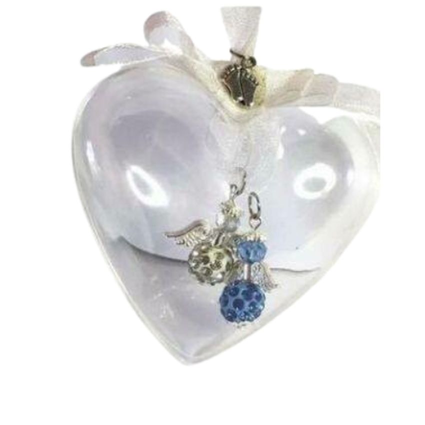 Twin Baby Memorial Charm Bauble